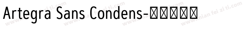 Artegra Sans Condens字体转换